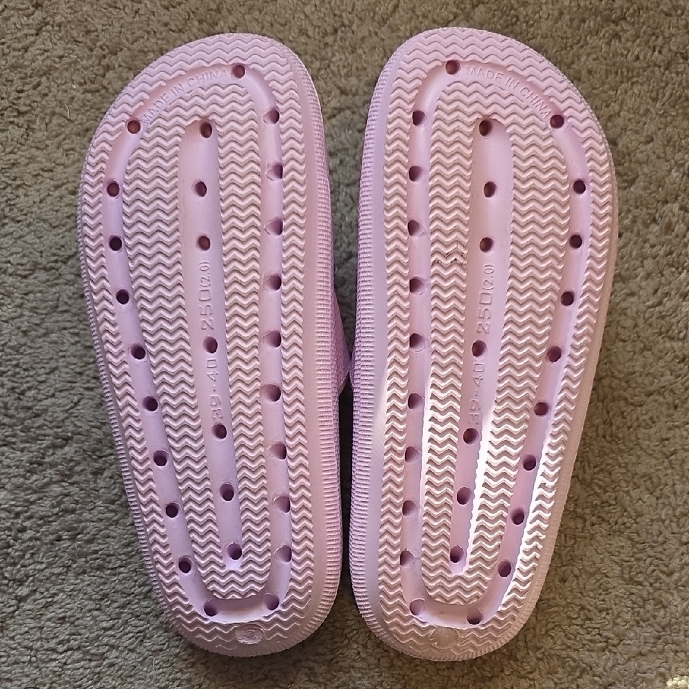 Joomra Light Purple Slide Sandals - Picture 3 of 3